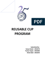 Reusable Cup Program