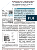 Design and Pressure Analysis of Steel Silo 8000 Tons