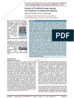 Determinants of Facebook Usage Among Polytechnic Students in South East, Nigeria