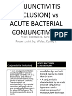 CONJUNCTIVITIS (INCLUSION) vs ACUTE BACTERIAL CONJUNCTIVITIS.pptx