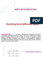 Recalling Finite Difference Again: Basic Concepts of Discretization