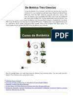 Curso botanica