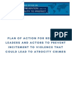 Plan of Action Advanced
