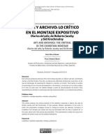 Arte y Archivo: Lo Crítico en El Montaje Expositivo Diarios Del Odio, de Roberto Jacoby y Sid Krochmalny