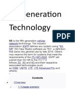 5th Generation Technology