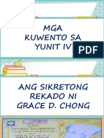 Filipino 4 - Mga Kuwento Sa Yunit IV