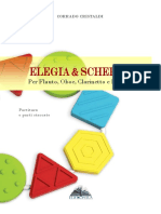 Elegia e Scherzo - For Flute, Clarinet, Oboe, Bassoon - Score + PS