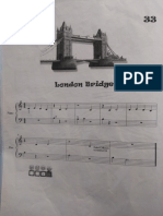 London Bridge Piano Score