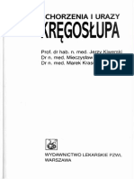 Kiwerski J. - Schorzenia I Urazy Kregosłupa PDF