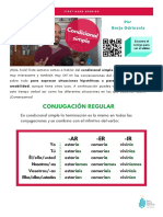 Aprende el condicional simple en español