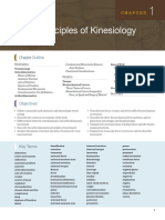 Chapter 1 - Basic Principles of Kinesiology