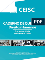 Caderno de Questões - Direitos Humanos