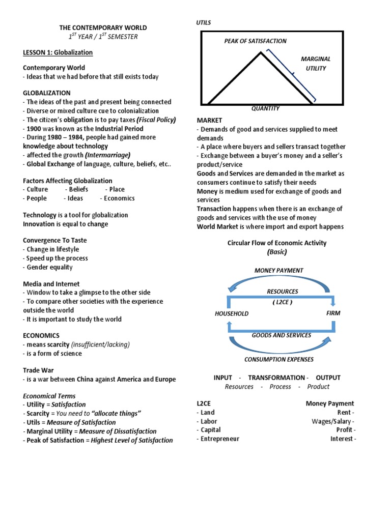 Understanding Globalization and Economics | PDF | Bretton Woods System ...