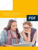 BA Sociology and Criminology