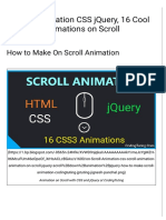 Scroll Animation Css Jquery, 16 Cool Animations On Scroll