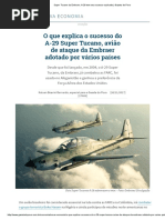 Super Tucano Da Embraer, A-29 Tem Seu Sucesso Explicado _ Gazeta Do Povo