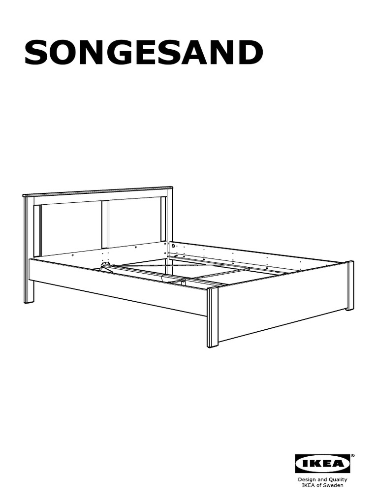 Ikea Songesand Bed Frame PDF
