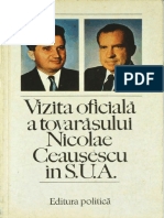 1974 - N. Ceausescu - Vizita SUA