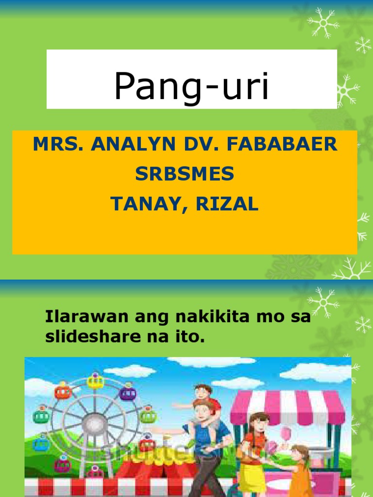 Pang Uri Sample MosOp