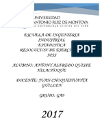 Resolucion de Ejercicio 14 Spss