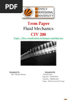 Download Flow visualization techniques and their use-RH5001A53- Atish Kumar-CIV 208 by Atish Kumar SN42487468 doc pdf