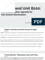 Talpiot, Unit 8200 and Israel's Global Cyber Agenda