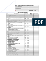 Planilla de Computo Metrico y Presupuesto 1332516628423