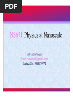 Physics at Nanoscale CH 1