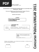 Prova Psicologo Social Comunitario