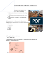 Importancia de La Topografia en El Campo de La Aquitectura y Construccion