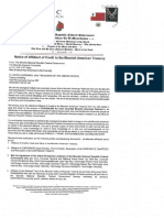 MACN-R000000136_Affidavit of Credit - Notice of Affidavit of Credit to the Moorish American Treasury