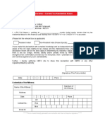 Residential Declaration HMRC