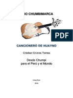 Cancionero de Huayno 2019 Trio Chumbimarca