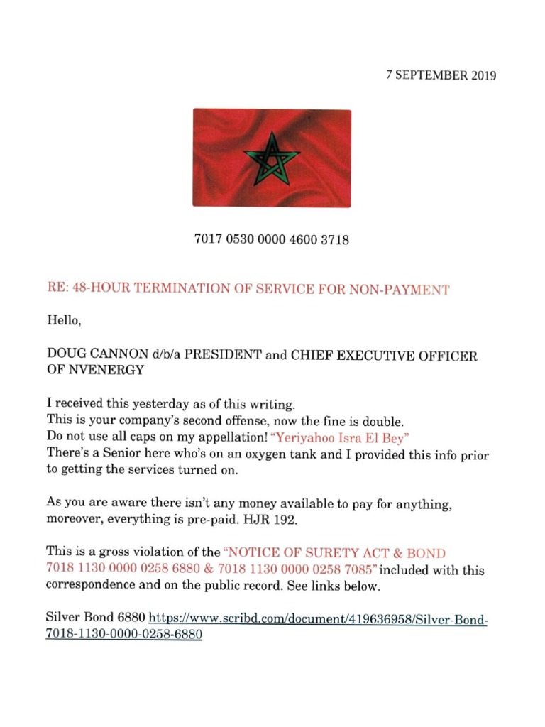 Allodial Land Title (Nvenergy)