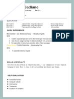 Fresh Resume (3) - WPS Office