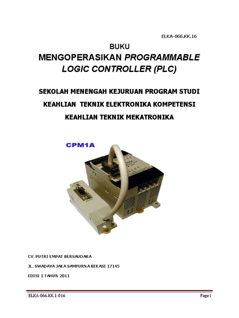 Buku Mengoperasikan Plc 2 Pdf