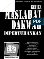 Ketika Maslahat Dakwah Dipertuhankan PDF