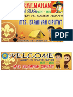 Banner Perkemahan Pramuka