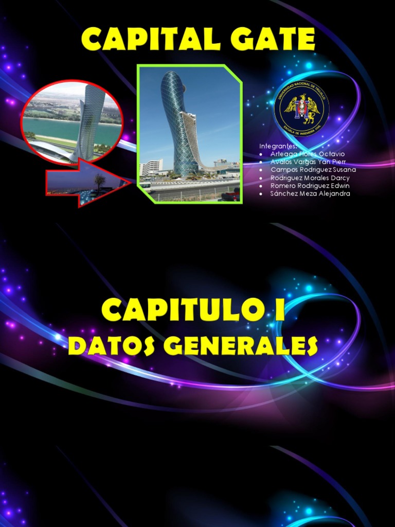 Capital Gate | PDF | Herida | Acero