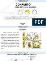 Seminário de Conforto