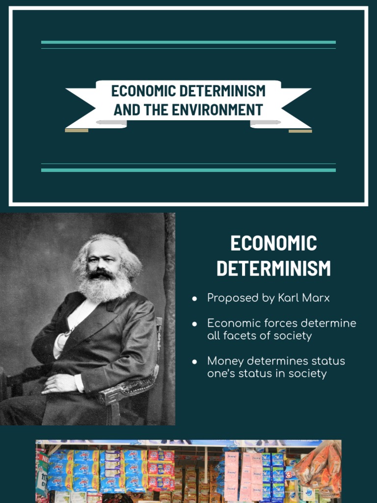 Economic Determinism And The Environment Pdf