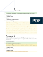 Evaluacion Unidad Dos Gestion de Talento PDF