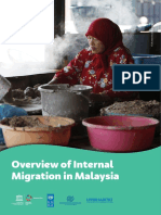 Overview of Internal Migration in Malaysia