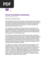 Star and Girl Scout Script | PDF | Scouting | Youth Movements