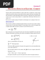 Magnetic Effects