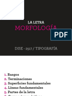 Morfología Estructura de La Letra