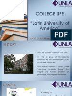 College Life "Latin University of America": Canto Quispealaya, Jossie
