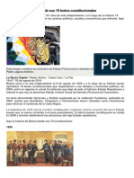 Constituciones de Bolivia