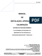 Manual de Instalação, Manutenção, Operação e Calibração - Balança Engeletro