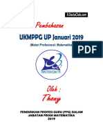 Pembahasan UP PPG MTK Januari 2019